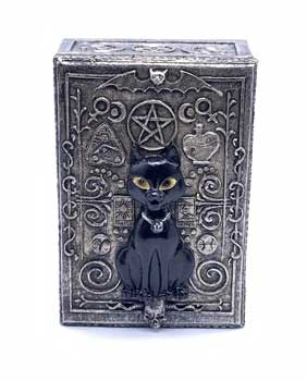 3 3/4"x 5 1/2" Cat Tarot box (image for) 3 3/4"x 5 1/2" Cat Tarot box